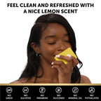 Valitic Brightening Lemon & Turmeric Kojic Acid Soap With Vitamin C, Retinol, Collagen - Original Japanese Complex Infused With Hyaluronic Acid, Vitamin E, Shea Butter - Dark Spot Corrector (2 Pack)