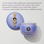 Tatcha The Dewy Skin Cream | Rich Line-Plumping Face Moisturizer | Helps Replenish Ceramides And Intensely Hydrate Dry & Combo Skin With Japanese Purple Rice, Hyaluronic Acid, & Hadasei-3