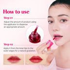 Etude Dear Darling Water Tint 3 Set (Strawberry Ade, Cherry Ade, Red Grapefruit Ade, 9G*3) | Vivid Color Lip Stain With Moisturizing Weightless & Non-Sticky Finish | Korean Makeup, Perfect For Gift