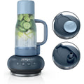 Ninja Blendboss™ | Personal Blender for Smoothies & Frozen Drinks | 26oz Travel Tumbler with LeakProof Lid, Chug Spout & Detachable Straw | Auto-iQ Technology | Cyberspace | DB351CY