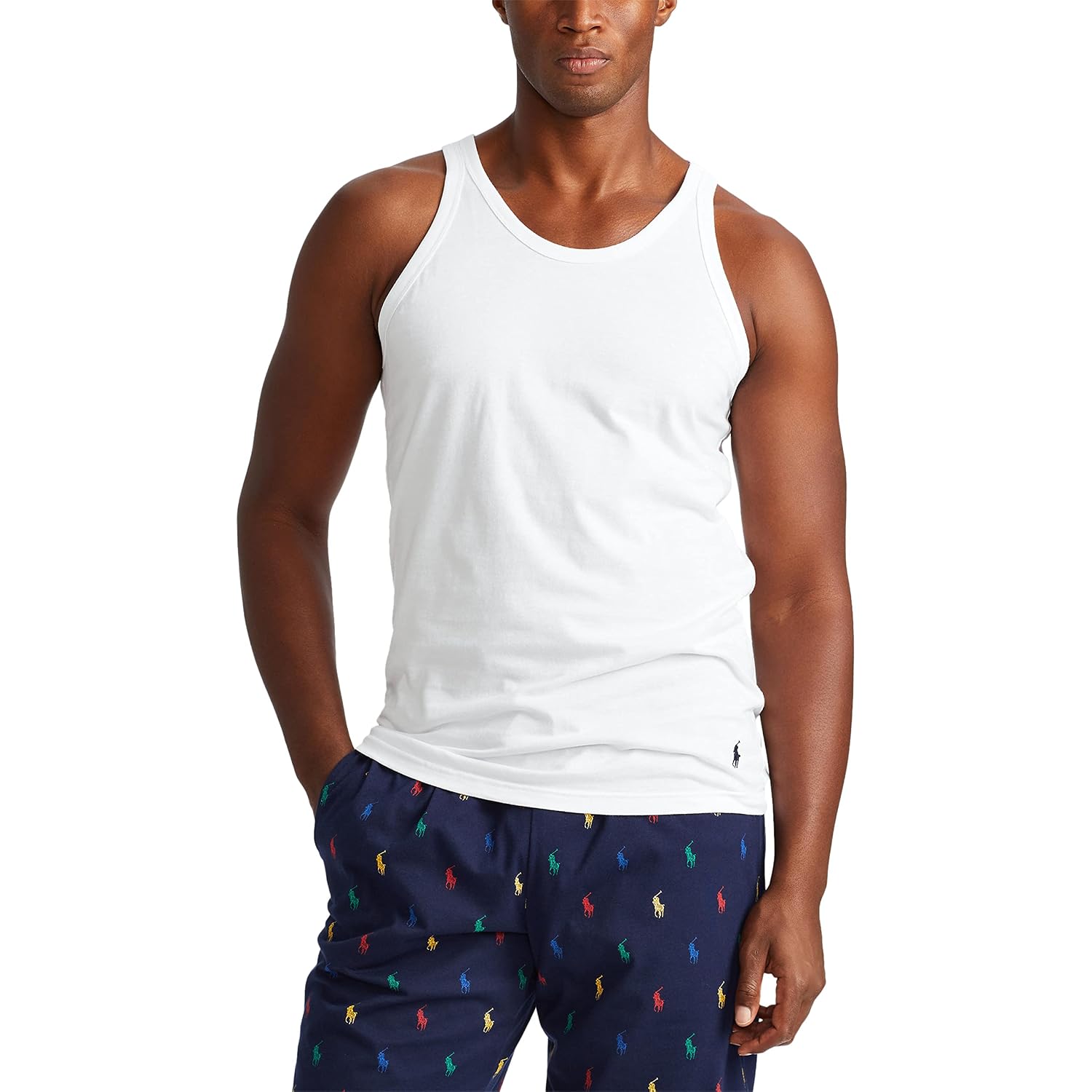 Polo Ralph Lauren Men'S Slim Fit Cotton Tank 3-Pack