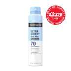 Neutrogena Ultra Sheer Dry Touch Sunscreen Spray Spf 70 Broad Spectrum Uva Uvb Protection Lightweight Water Resistant Up To 80 Minutes Paba Oxybenzone Free, 3-Pack Of 5 Oz