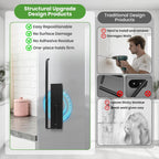 Paper Towel Holder, Magnetic Paper Towel Holder for Fridge, Toilet Paper Roll Holder Magnet Towel Rack Wall Mount Fridge Organizer for Paper Towels Rolls Bathroom Pantry RV Kitchen Storage