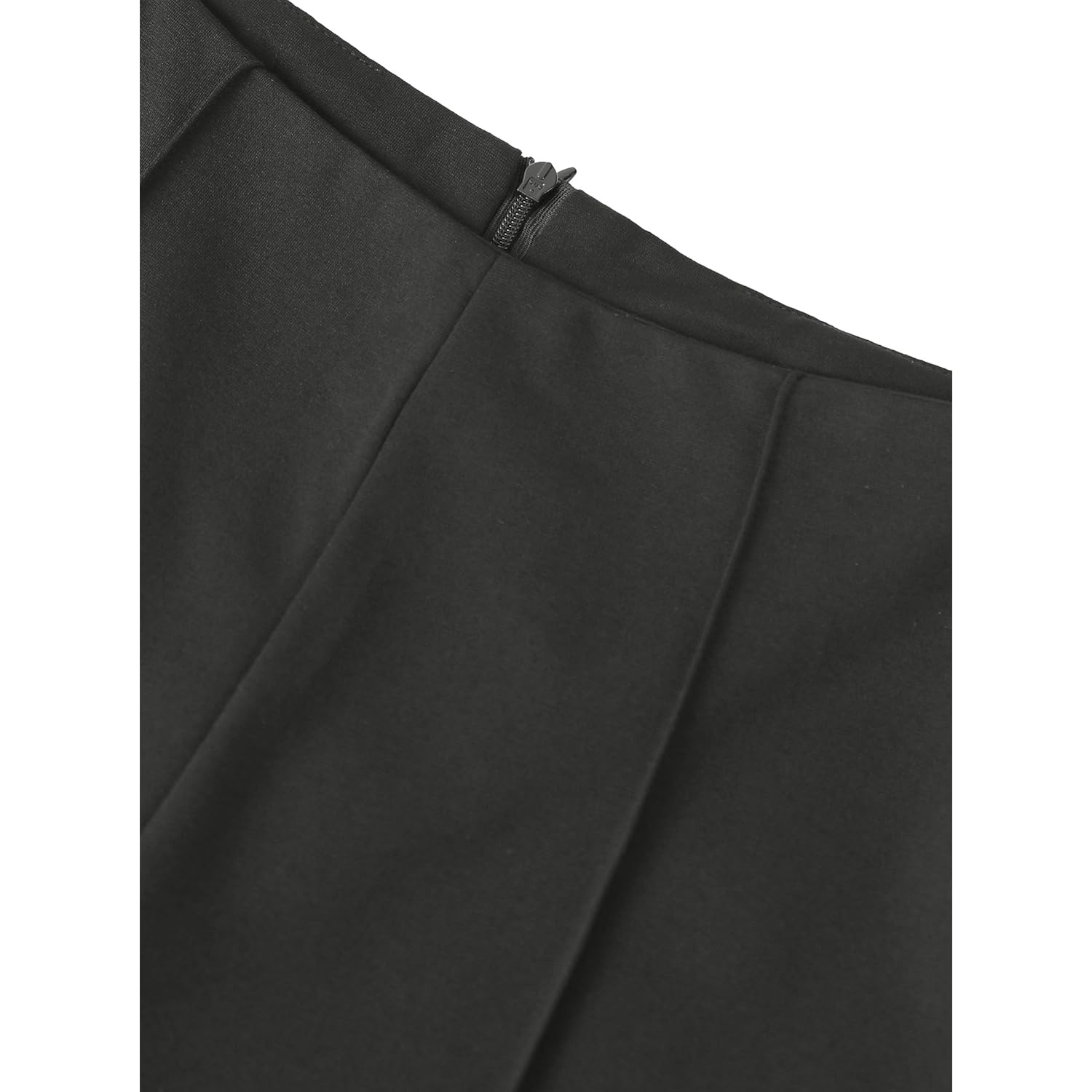 Womens High Waist Casual Shorts Summer Stretchy Dressy Solid Sex Slim Fit Seam Detail Zipper Closure Skinny Shorts