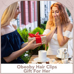 12 Pcs No Bend No Crease Hair Clips, Hair Clips Barrettes For Styling For Women Girls Makeup Accessories, Birthday Mothers Day Gifts (Classic)
