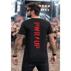 Tstars Ac/Dc Jagged Logo Band Power Up Tee For Men For Those About To Rock N Roll Shirt T-Shirt