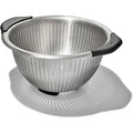 Oxo Good Grips Stainless Steel Colander, 5 Qt. Capacity, Strainer With Non-Slip Handles, Kitchen Colander For Pasta And Vegetables, Nesting Stainless Steel Strainer And Sieve