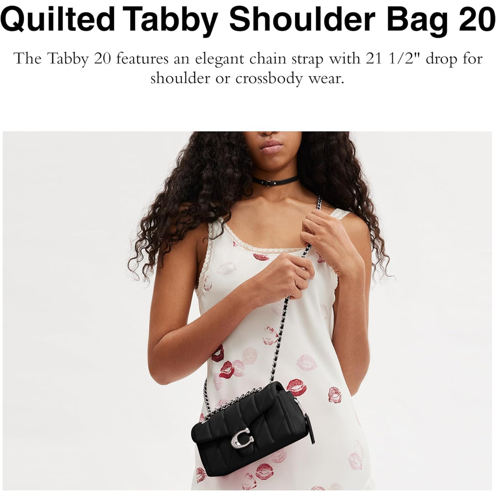 COACH Tabby Shoulder Bag 20 With Quilting