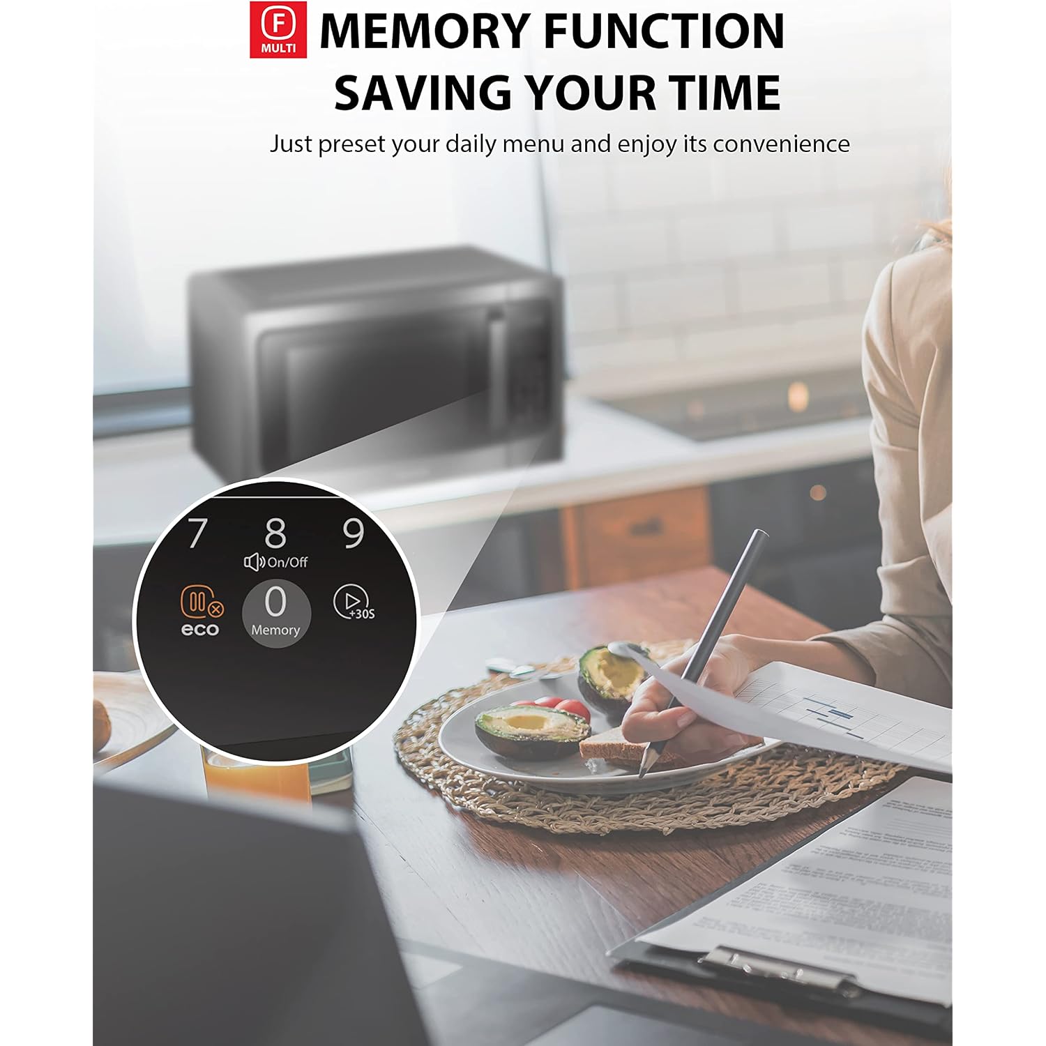 Toshiba Ml-Em45P(Bs) Countertop Microwave Oven With Smart Sensor And 13.6" Removable Position Memory Turntable, Sound On/Off Function, 1200W, 1.6 Cu.Ft, Black Stainless Steel