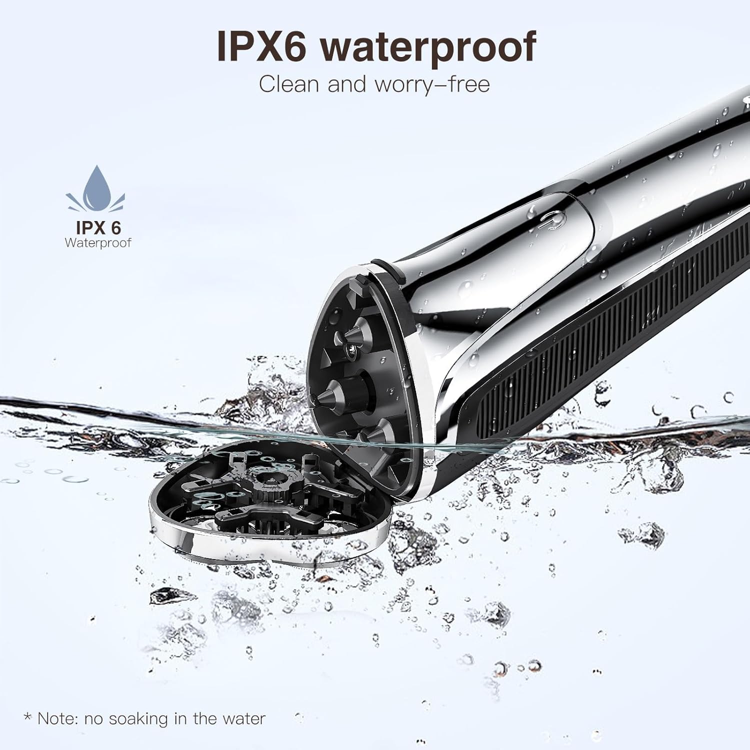 YIRISO Electric Razor for Men, 90Min Long-Lasting Rotary Shaver with 4D Floating Head & LCD Display, Ultra Smooth for Sensitive Skin, IPX6 Waterproof, USB-C Fast Charge, with Travel Case - Ideal Gift