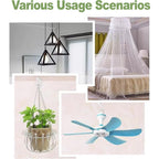 Ceiling Hooks For Hanging Plants - 2 Pack Heavy-Duty Metal Swag Hooks | Metal Hooks Hold Hanging Plants And Lights From Ceilings Or Walls Indoors Or Outdoors; Mounting Hardware Is Included.