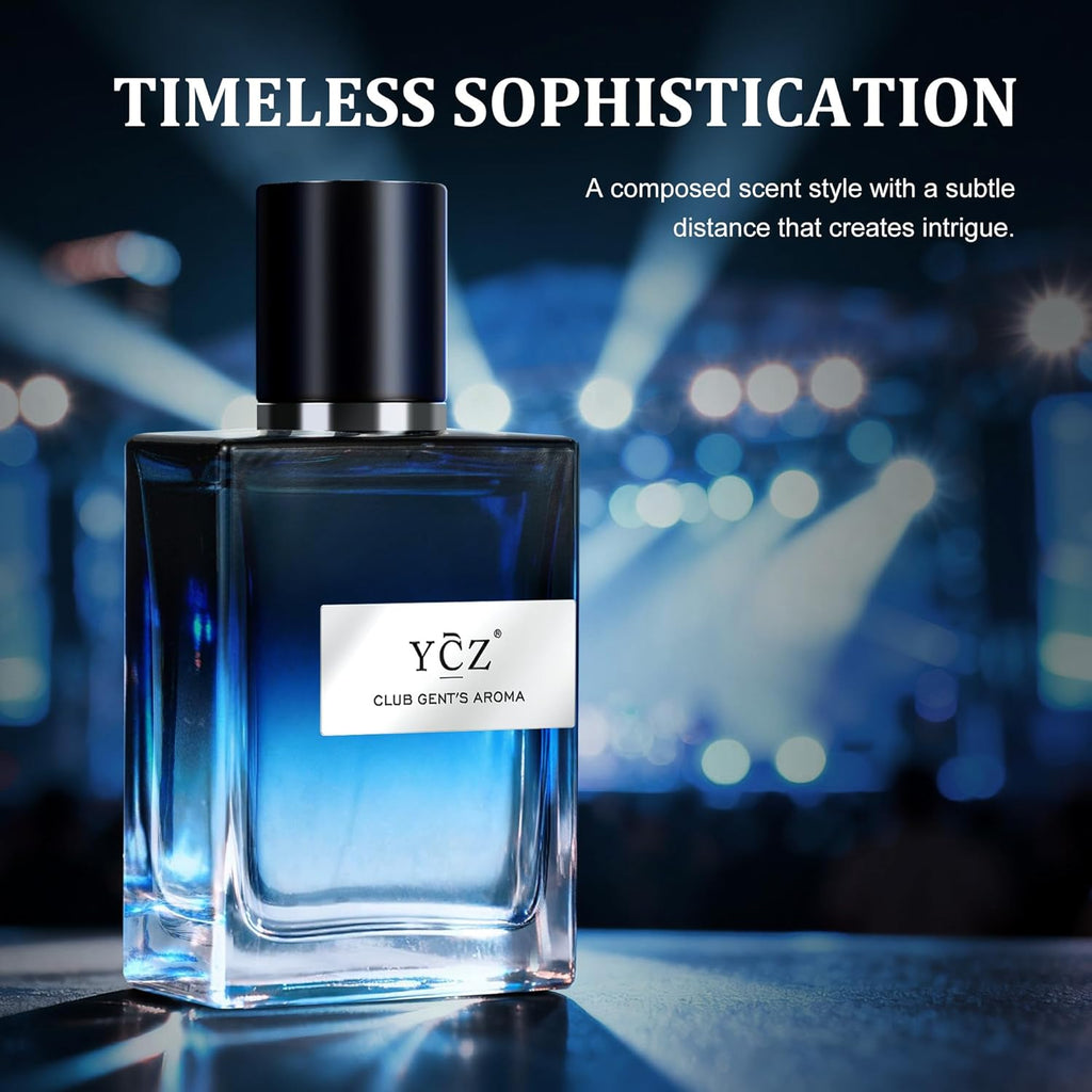 Ycz Club Perfume for Men, 1.7oz Cologne For Men, Nightclub Essential Fragrance, Long Lasting Cologne for Men with Aromatic Woody Notes of Aldehyde,Making it the Ideal gentlemen’s Gift