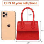 Mini Purse For Women, Mini Bag With Crocodile Pattern