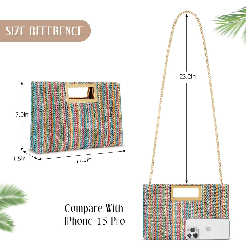 Kkxiu Clutch Purse For Women Vegan Leather Evening Bag Formal Handbag For Wedding Party Prom Bridal