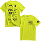 Custom Shirts For Men, Custom Shirt Unisex Fit Mens & Womens, Customized Tshirt Design Your Own Black