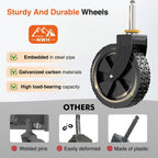 Nwh Collapsible Wagon Cart With Wheels Foldable, 360Lbs Large Capacity Portable Folding Utility Heavy Duty Beach Wagons Cart With All-Terrain Wheels For Groceries Shopping, Camping, Sports, Garden