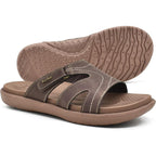 Kuailu Womens Fashion Orthotic Slides Ladies Athletic Yoga Mat Memory Foam Walking Sandals Thick Cushion Recovery Summer Beach Slippers Comfortable Plantar Fasciitis Arch Support