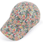Floral Baseball Cap Cotton Dad Hat Adjustable Print Ball Cap for Women