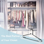 Byomostor Plastic Hangers 50 Pack