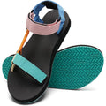 Watelves Womens-Sport-Sandals Hiking Sandals With-Arch-Support Webbing-Outdoor-Beach-Water-Sandals For Travel-Walking-Trekking-Camping