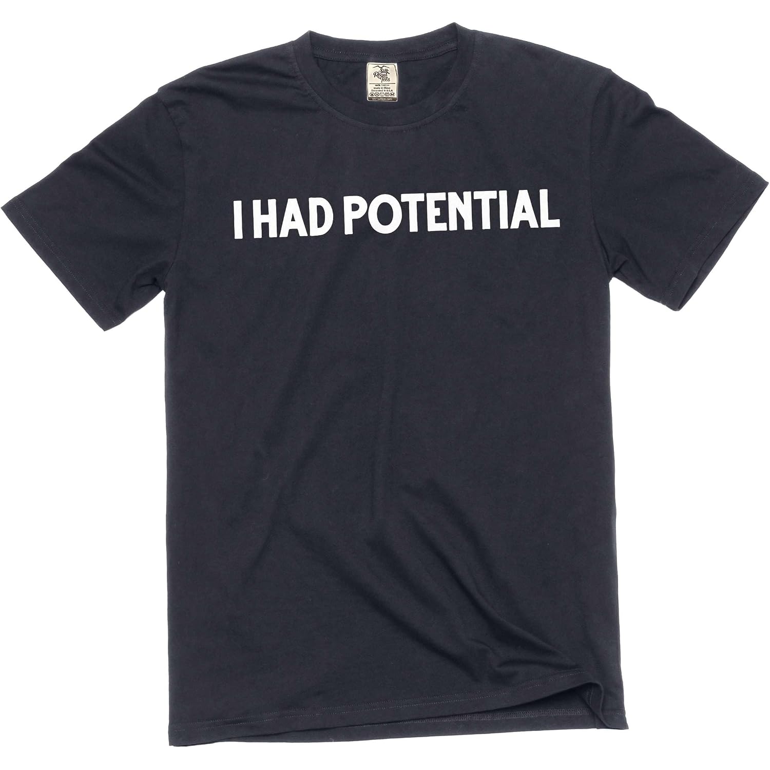 Men'S Funny I Had Potential T-Shirt Humorous Novelty Graphic Tee