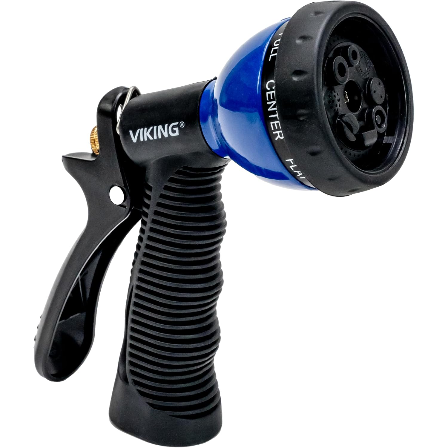 Viking Hose Nozzle, Garden Hose Nozzle With 8 Spray Patterns, Adjustable And Heavy Duty For Washing Car, Watering Plants, Washing Pets, And Home Use