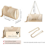 Clutch Purses For Women Tassel Evening Clutch bag Cross Body & Shoulder Bag For Wedding Night out Party