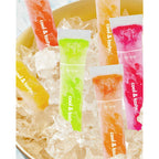 Ansmio 150 Disposable Popsicle Mold Bags With Zip Seals, 8X2" Freezer Tubes For Diy Ice Pops, Yogurt, Juice & Fruit Smoothies - Includes Funnel, Bpa-Free, Ice Pop Molds