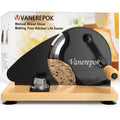 Manual Bread Slicer Adjustable Thickness For Homemade Sourdough | Hand Crank Bread Cutter With Scale & Stable Suction Cups & Wood Base For Even Slicing Perfect Baking Gift For Home Bakers