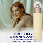 Perry Ellis 360° Eau De Toilette Spray for Women - Perfume for Women, Light & Bright Floral Fragrance, EDT, Designer Scent for Her, Long Lasting - 3.4 fl oz (100 mL)
