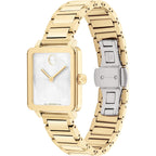 Movado Bold Evolution 2.0 Women'S Luxury Tank Watch, Swiss Quartz Movement - Stainless Steel - Water-Resistant To 3Atm - Classic 28Mm X 26Mm Timepiece Gift For Her