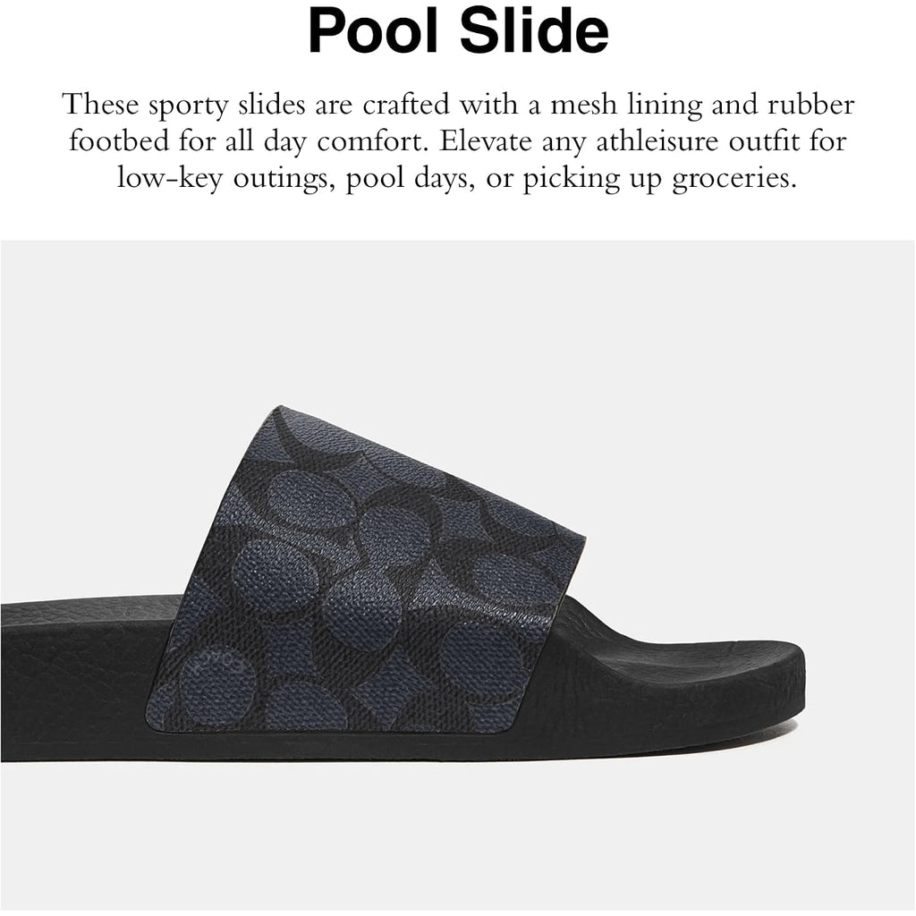 Coach Mens Slide Sandal