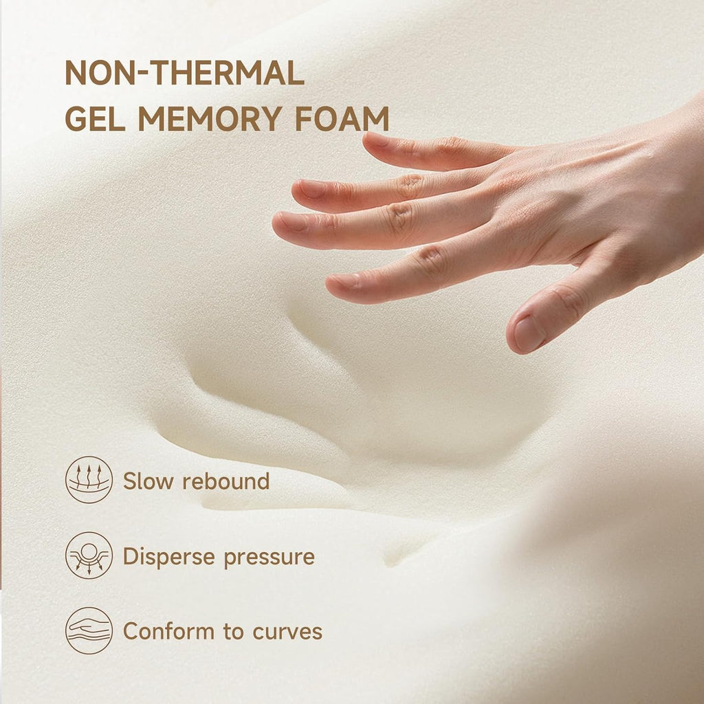 Twin Mattress, 10 Inch Hybrid Twin Mattress In A Box, Gel Memory Foam With Individual Isolation Pocket Springs, Medium Firm, Motion Isolation & Pressure Relief, Certipur-Us Certified