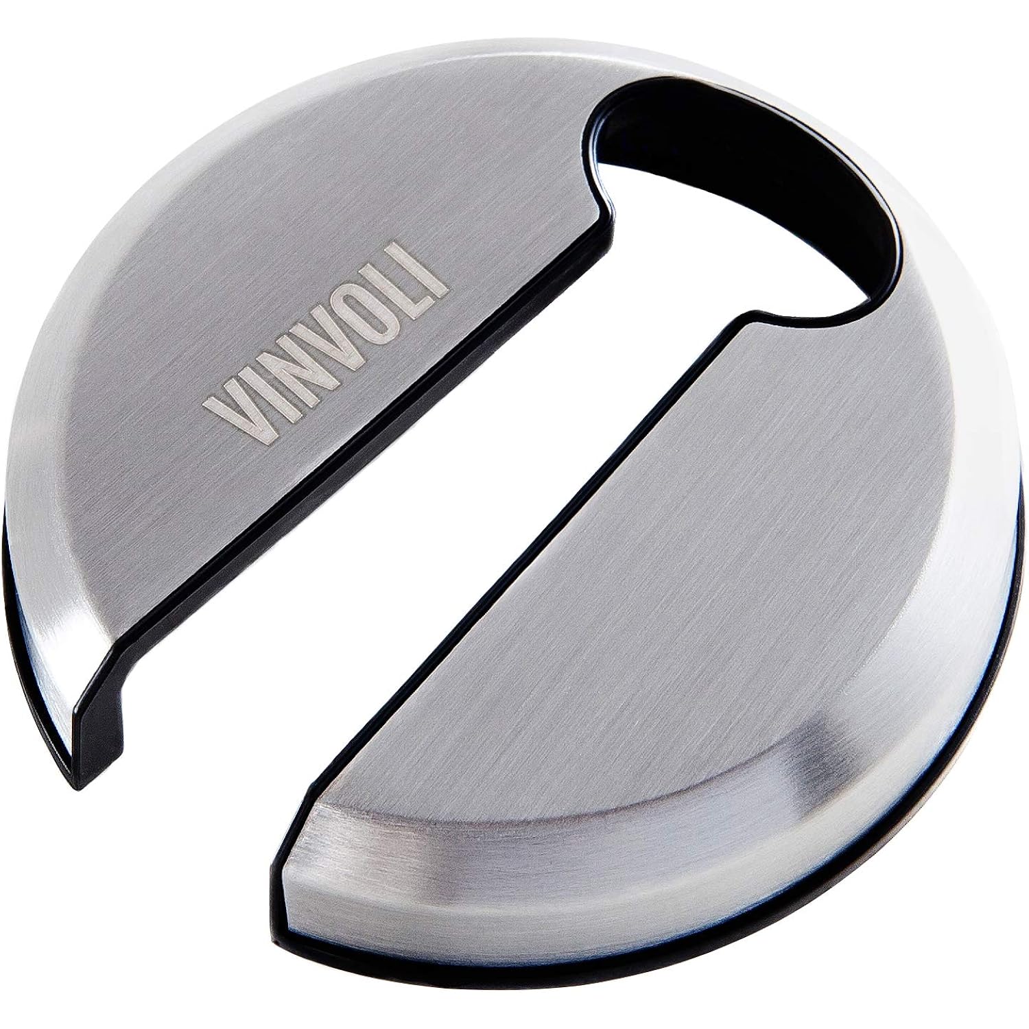 Vinvoli Wine Foil Cutter - Luxury Stainless Steel Wine Foil Cutter Tool - Foil Cutter For Wine Bottles - Wine Cutter Foil Opener Neck Label Remover - Wine Top Seal Cutter - Wine Bottle Foil Cutter