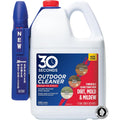 30 Seconds Mold And Mildew Stain Remover | Ready To Use | Battery Powered Spray Wand | 1.3 Gallon