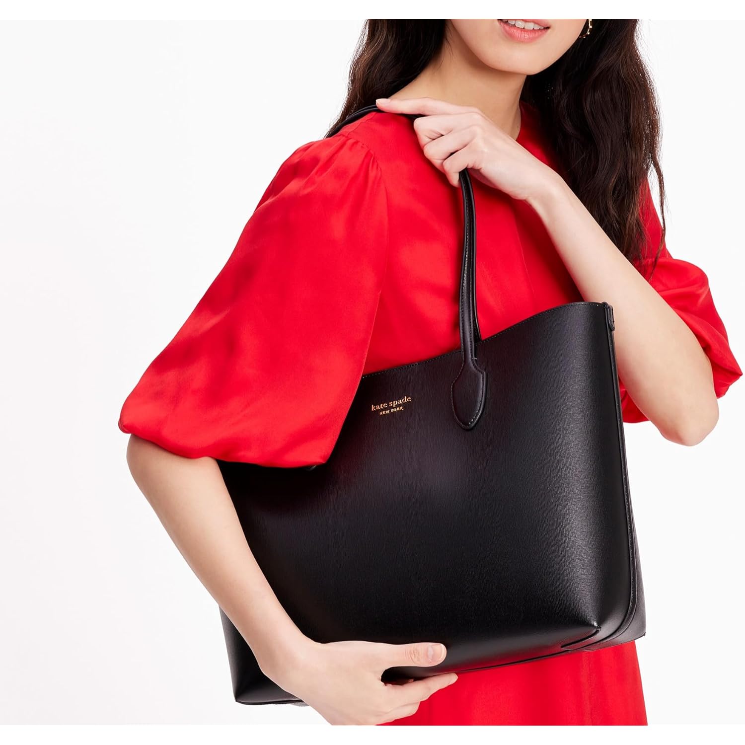 kate spade new york Women's Bleecker Saffiano Leather Large Tote