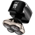 Skull Shaver Pitbull Silver PRO SX5 — Head & Face Shaver for Bald Men | Cordless Wet/Dry Rotary Razor