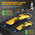 Professional Hair Clippers For Men, Professional Barber Clippers And Trimmer Set, Mens Cordless Hair Clipper For Barbers Haircut Kit Fade Yellow
