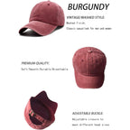 Mommy Jennie Unisex Vintage Washed Distressed Baseball-Cap Twill Adjustable Dad-Hat