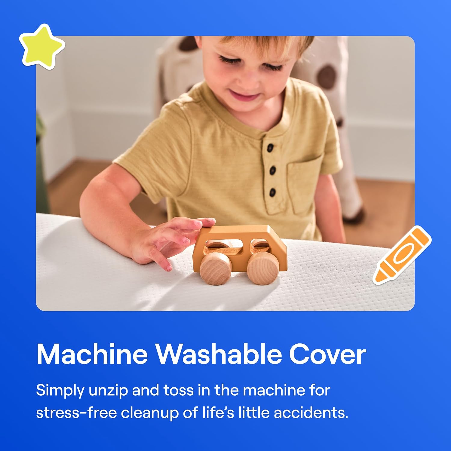 Nectar Kids Twin Mattress 8” - 2-Sided Design For Growing Children Ages 3-12+ - Pressure Relieving Memory Foam - Fiberglass Free - 365 Night Trial - Mattress In A Box