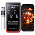 Thermomaven Smart Bluetooth Wireless Meat Thermometer: Standalone Base, Wifi Unlimited Range, 6 Sensors With Nist Certified Accuracy, 2 Probes For Kitchen, Bbq, Grill, Oven, Smoker, Rotisserie