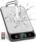 Mik-Nana Food Scale, 10Kg/22Lb Digital Kitchen Scale Weight Grams And Ounces For Baking Cooking Coffee Package Postage, 6 Units With Tare Function, Lcd Display, Easy Clean Stainless Steel