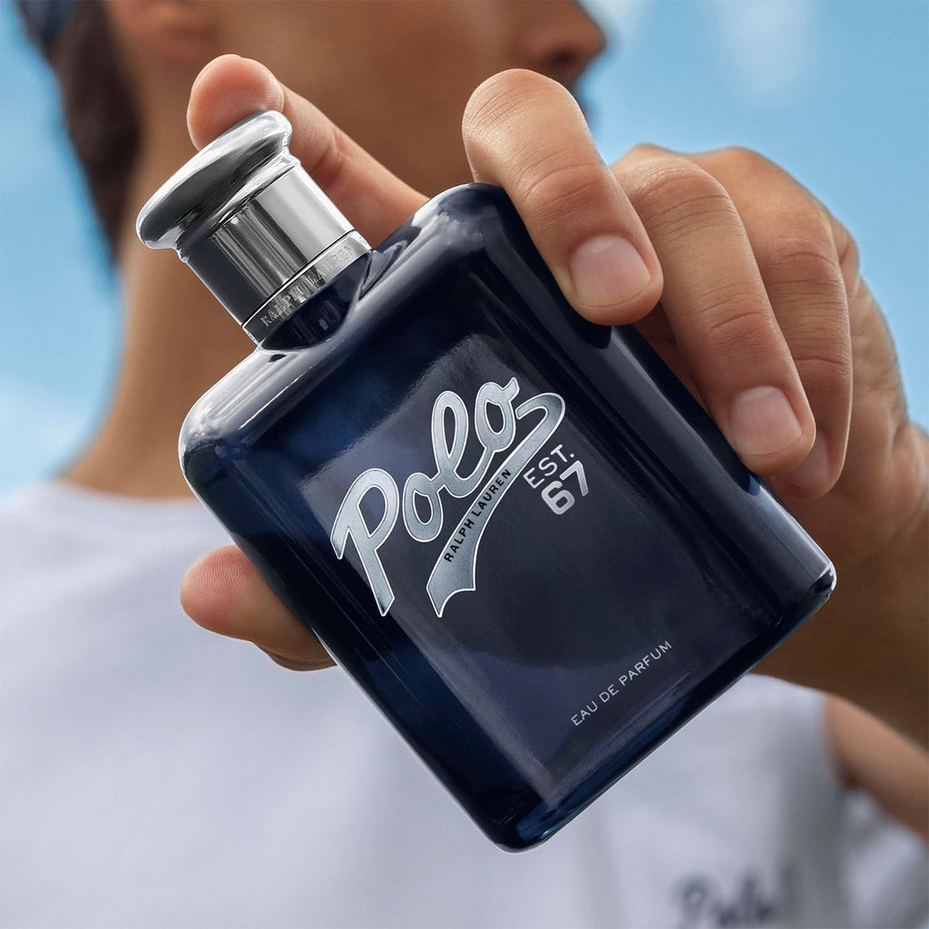 RALPH LAUREN FRAGRANCES Polo 67 - Eau de Parfum - Woody Scent - With Green Mandarin, Pineapple, & Benzoin - Cologne for Men - 4.2 Fl Oz