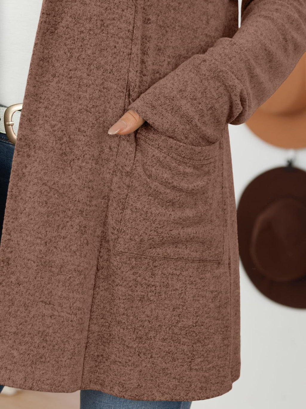 LILLUSORY Cardigan for Women Lightweight Cardigans Fall Fashion Outfits | Open Front Long Cardigan with Pockets, Business Casual Travel Outfits
