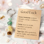 Crystal Healing Keychain Gift Set for Women