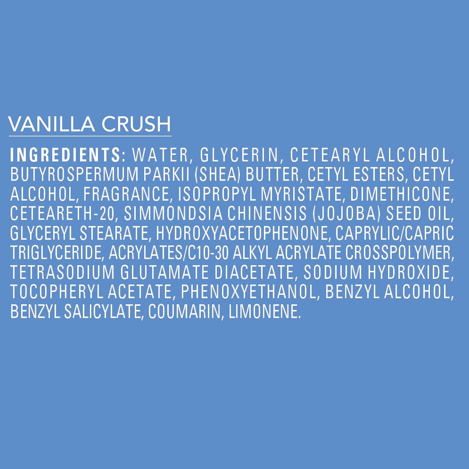 Jergens Shea Fusion Vanilla Crush Body Lotion For Dry Skin, Moisturizing Body Lotion With Shea Butter And Vitamin E, 14 Fl Oz