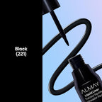 Almay Liquid Eyeliner, Waterproof, Fade-Proof Eye Makeup, Easy-To-Apply Liner Brush (Packaging May Vary), 221 Black