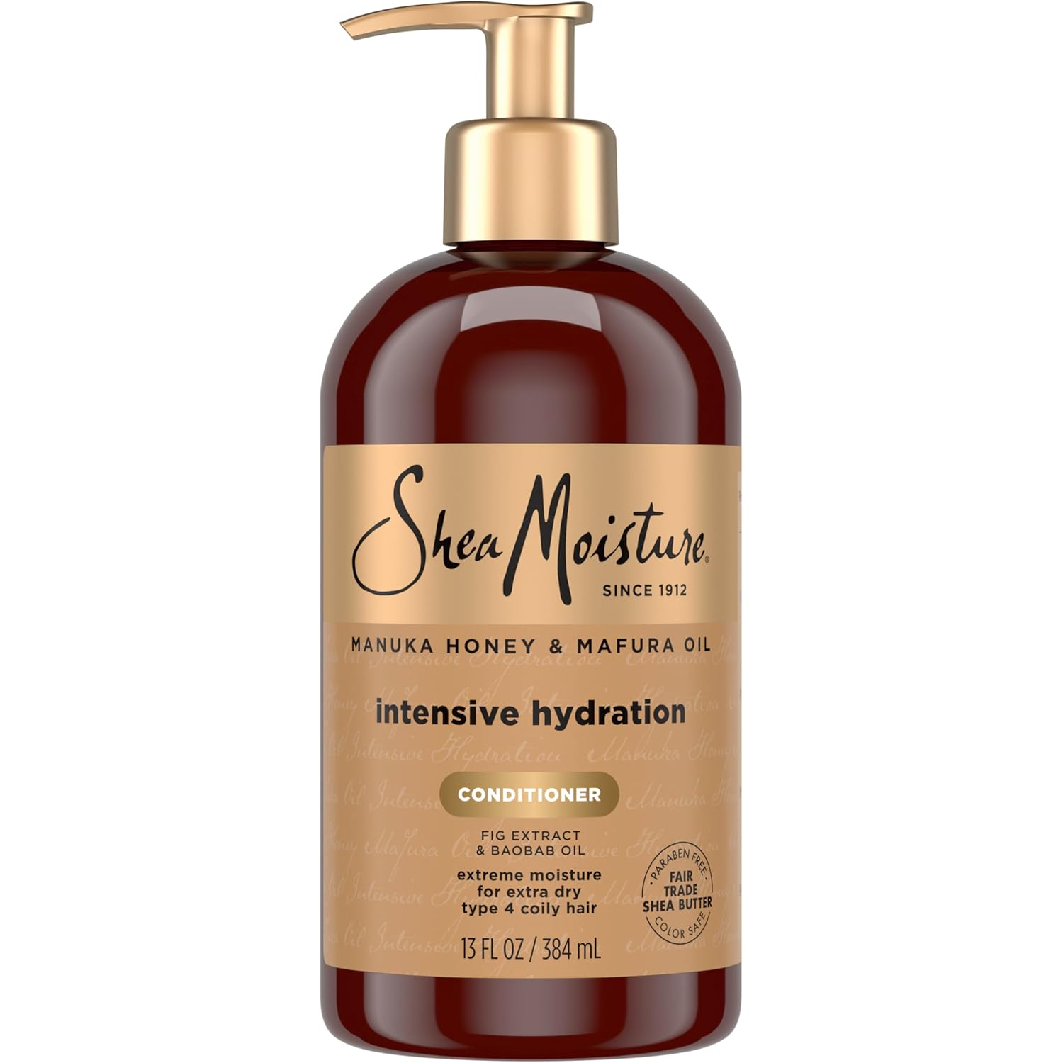 SheaMoisture Intensive Hydration Conditioner Manuka Honey and Mafura Oil for Dry, Damaged Hair Deep Moisturizing Conditioner 13 oz
