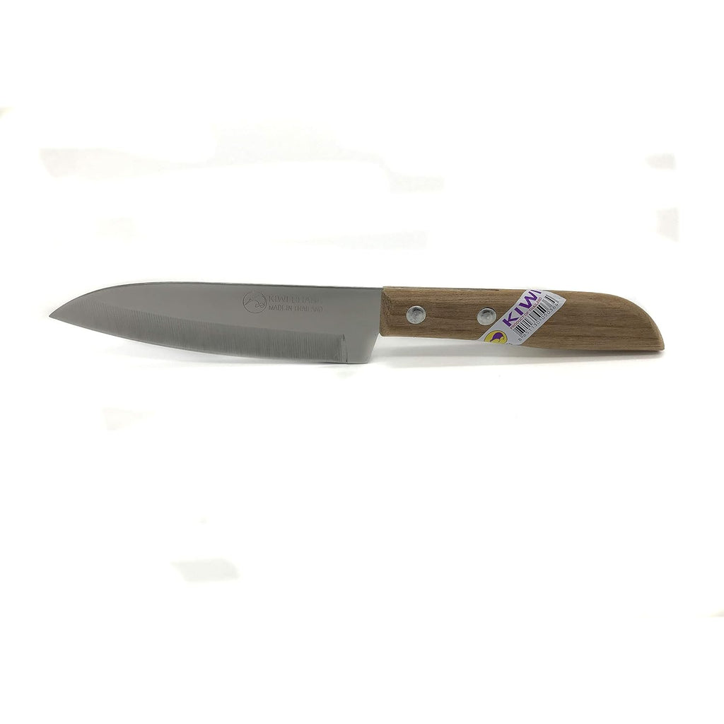 Kiwi 4" Sharp Pairing Knife, With Wood Handle # 503