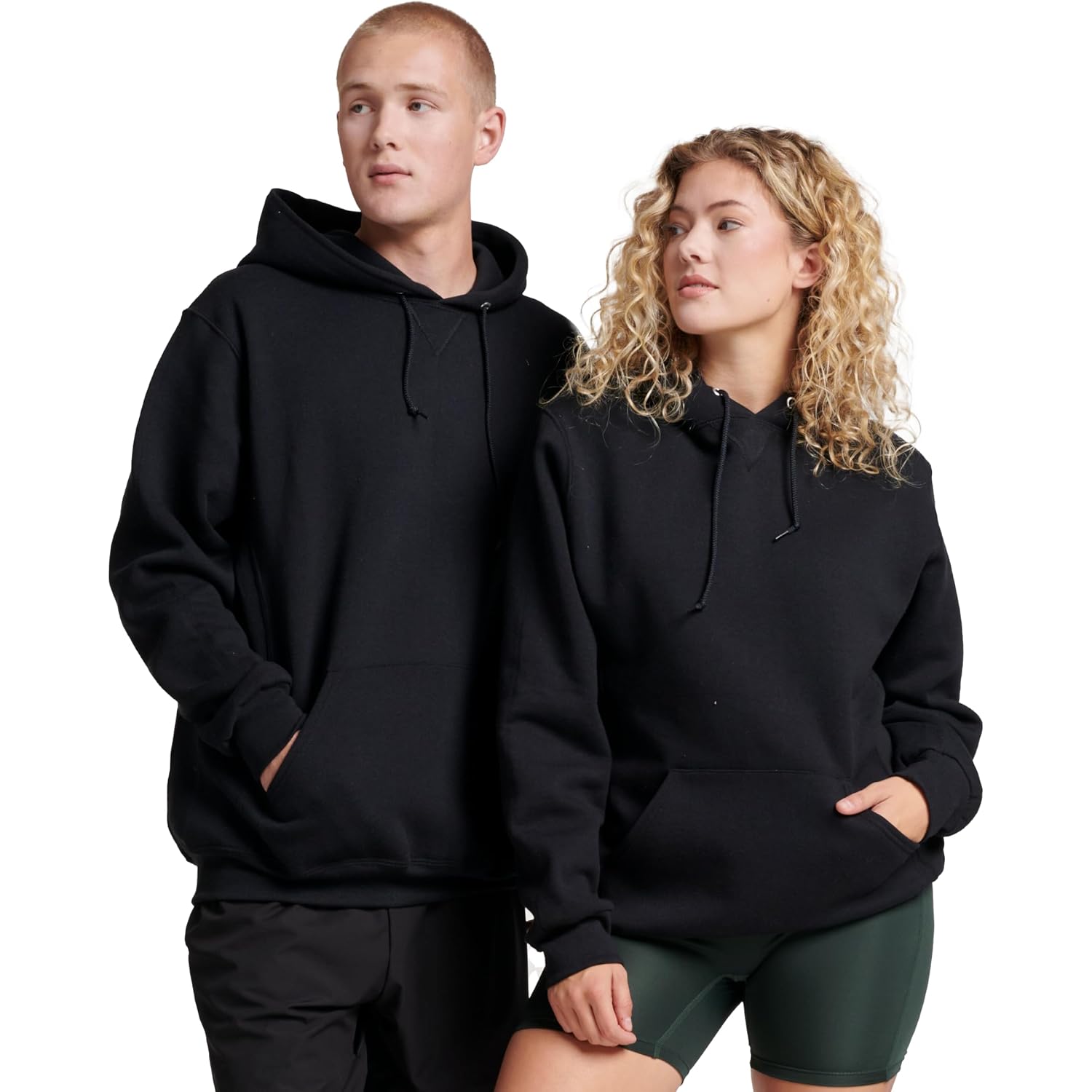 Russell Athletic Mens Dri-Power Fleece Hoodies, Moisture Wicking, Cotton Blend, Relaxed Fit, Sizes S-4X